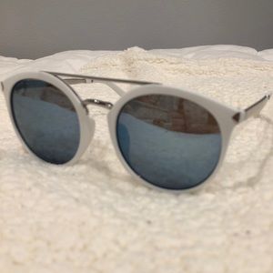 cute Nordstrom sunglasses with blue tint
